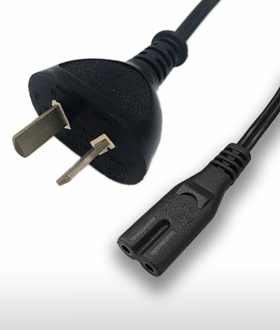 Australia 2-PIN Plug TO C7 AC Power Cord Set 2.5A 250V_Products