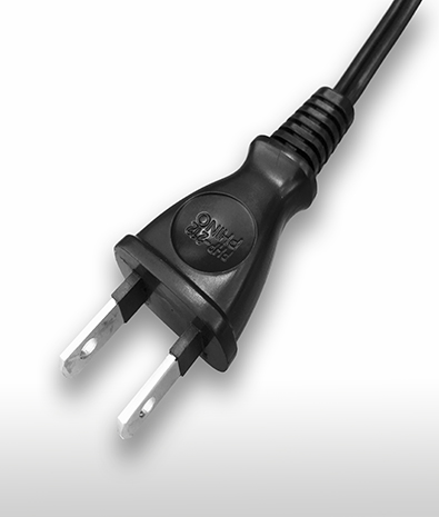 日本 2PIN插頭 TO C7 AC電源線組 Cord Set 7A 125V