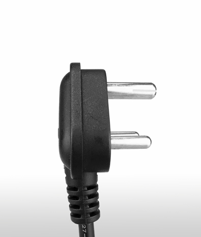 印度 3PIN插頭 TO C13 AC電源線組Cord Set 10A 250V