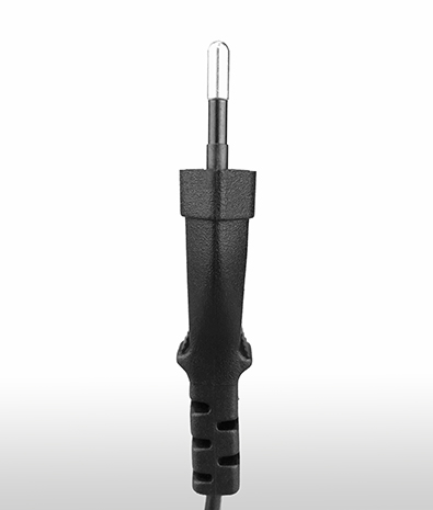 德國 2PIN插頭 TO C7 右彎 AC電源線組Cord set 2.5A 250V