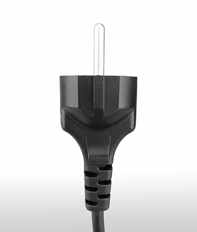 德國 2PIN 接地直頭 TO C13 右彎 AC電源線組 Cord set 10A 250V