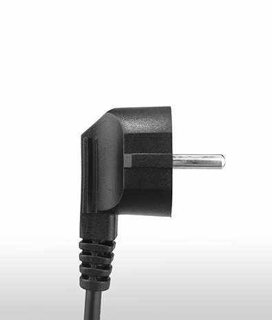 意大利 2PIN接地彎頭 TO C13左彎 AC電源線組Cord Set 10A 250V