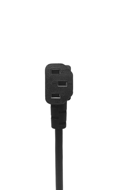 德國 IEC 60320 C13 AC電源線連接器,3芯右彎式 10A 250V