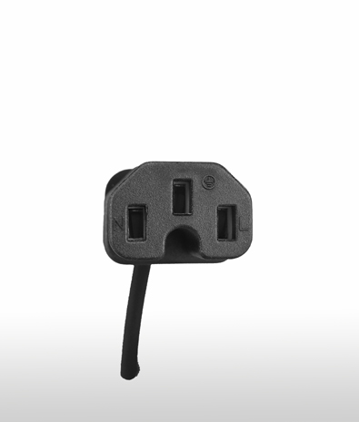 荷蘭 IEC 60320 C15 AC電源線連接器,3芯直式 10A 250V