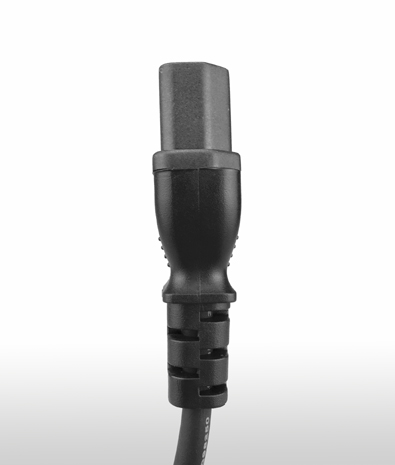 IEC 60320 C15 AC電源線連接器,3芯直式 10A 250V