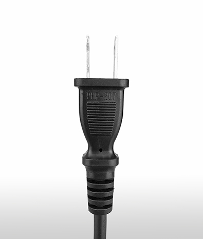 美國 NEMA 1-15P 直式 AC插頭2PIN 不接地, 15A 125V