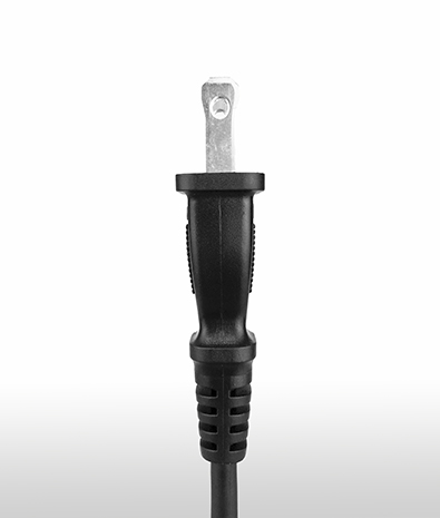 美國 NEMA 1-15P 直式 AC插頭2PIN 不接地, 15A 125V