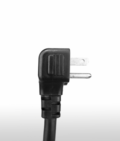 美國 NEMA 5-20P 彎式 AC插頭3PIN 接地, 20A 125V