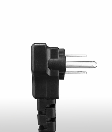 美國 NEMA 5-15P 彎式 AC插頭3PIN 接地, 15A 125V