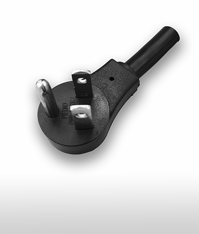 美國 NEMA 5-15P 彎式 AC插頭3PIN 接地, 15A 125V