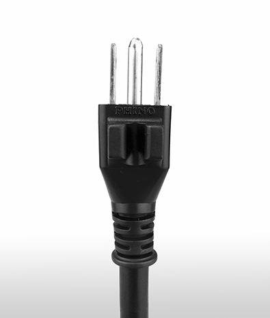 加拿大 直式 AC扣位插頭3PIN 接地, 15A 125V