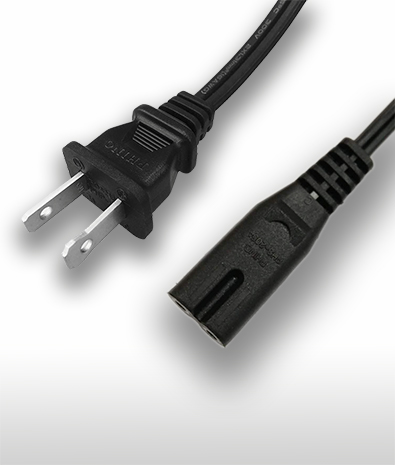 加拿大 2PIN插頭 TO C7 AC 電源線組 Cord Set 7A 125V