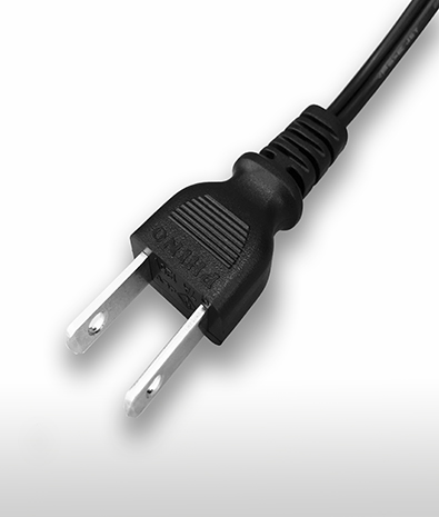 日本 直式 AC插頭 2PIN 不接地, 15A 125V