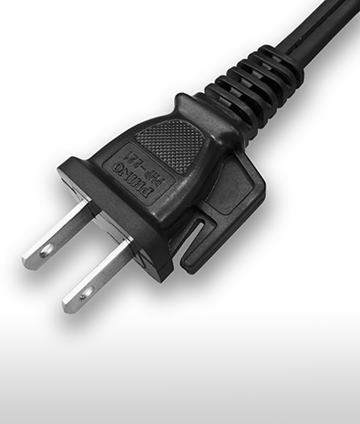 日本 直式 AC插頭 2PIN 不接地, 15A 125V