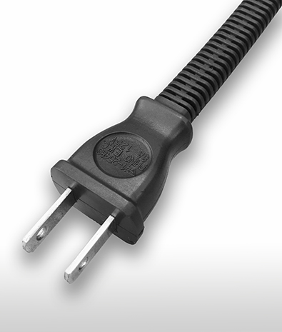 日本 直式 AC插頭 2PIN 不接地, 15A 125V
