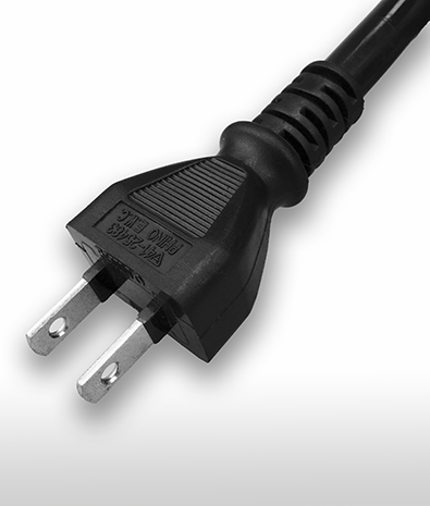 日本 直式 AC插頭 2PIN 不接地, 15A 125V
